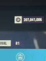 Verified proof of our fast Forza 5 credit service displaying an in-game balance of 207 million credits.